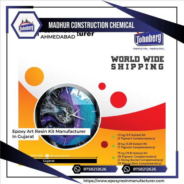 Epoxy Art Resin Kit Manufacturer In Gujarat