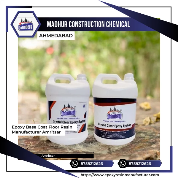 Epoxy Base Coat Floor Resin Manufacturer Amritsar