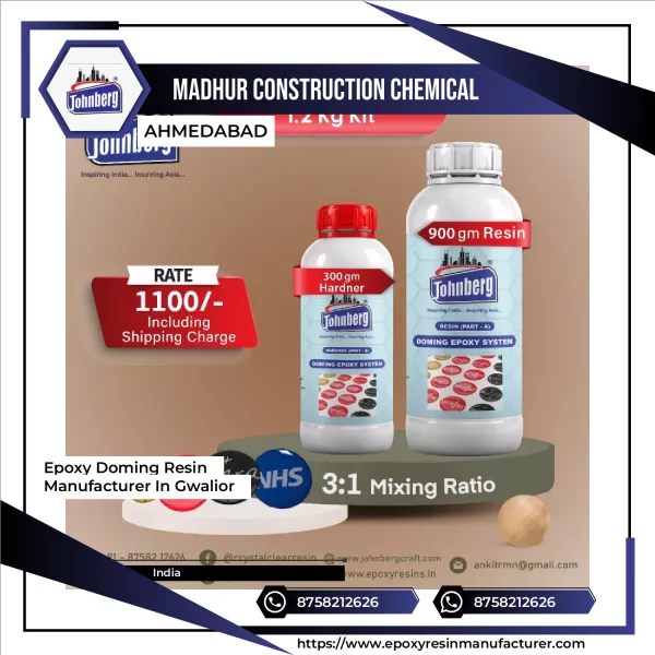 Epoxy Doming Resin Manufacturer In Gwalior
