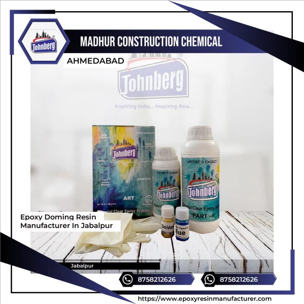 Epoxy Doming Resin Manufacturer In Jabalpur