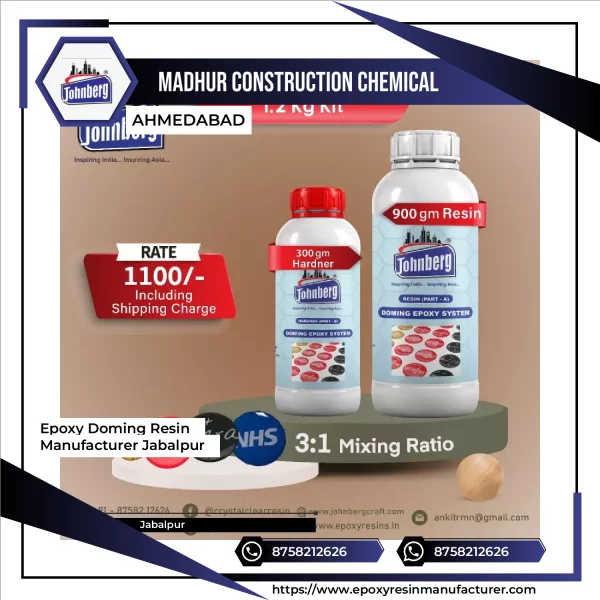 Epoxy Doming Resin Manufacturer Jabalpur