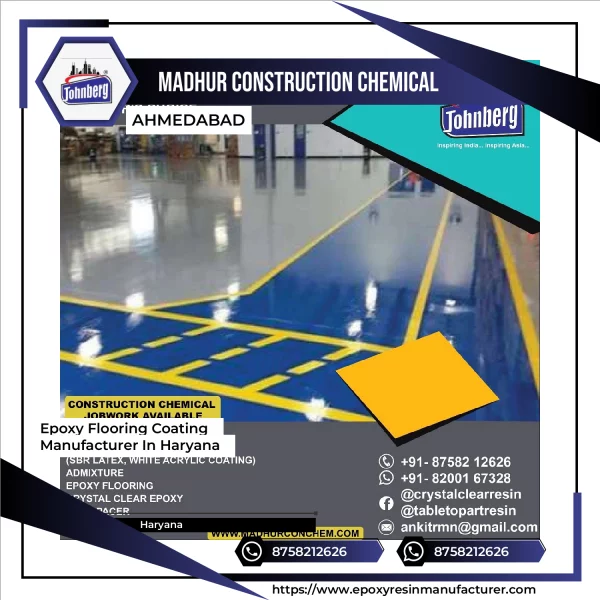 Epoxy Flooring Coating Manufacturer In Haryana