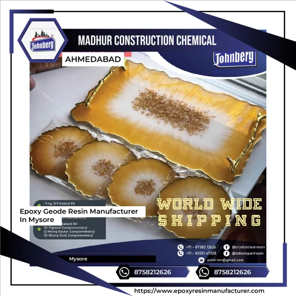 Epoxy Geode Resin Manufacturer In Mysore