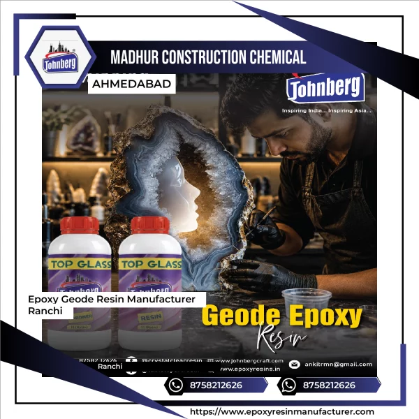Epoxy Geode Resin Manufacturer Ranchi