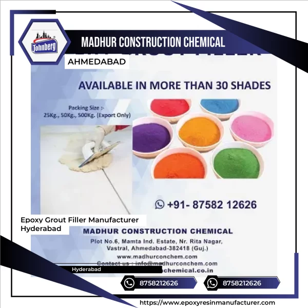 Epoxy Grout Filler Manufacturer Hyderabad