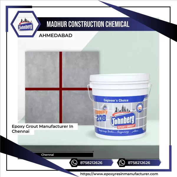 Epoxy Grout Manufacturer In Chennai