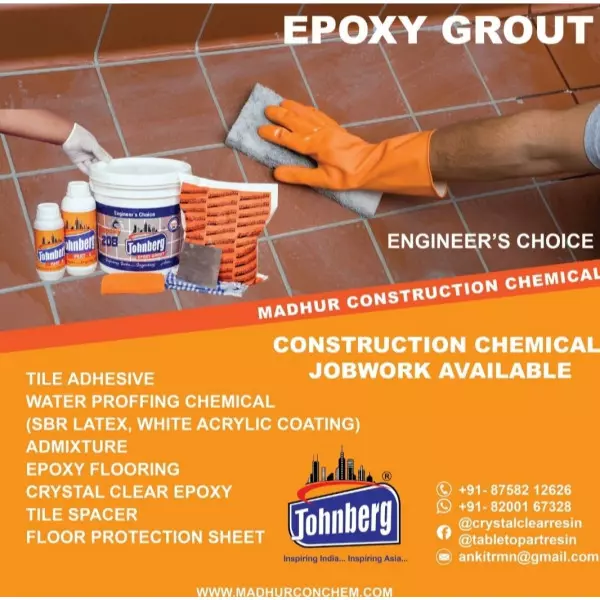 Epoxy Grouting Resin Manufacturers In Ahmedabad
