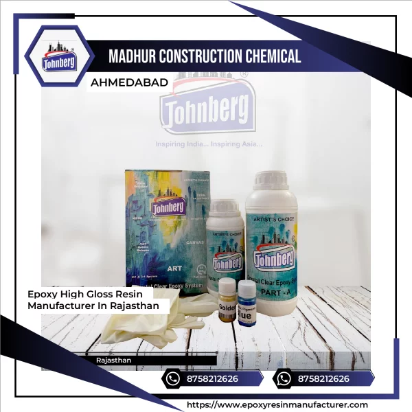 Epoxy High Gloss Resin Manufacturer In Rajasthan