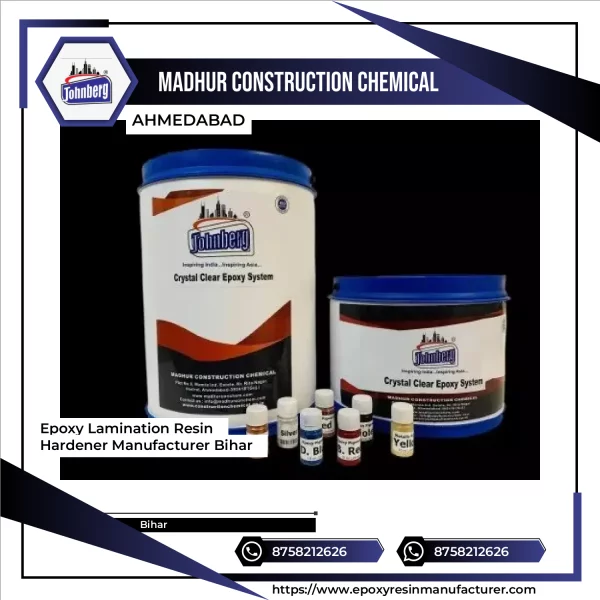 Epoxy Lamination Resin Hardener Manufacturer Bihar