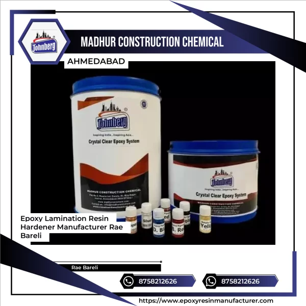 Epoxy Lamination Resin Hardener Manufacturer Rae Bareli