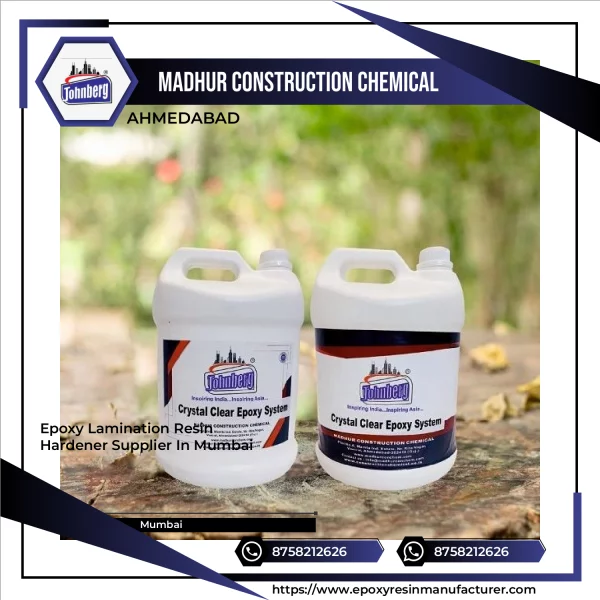 Epoxy Lamination Resin Hardener Supplier In Mumbai