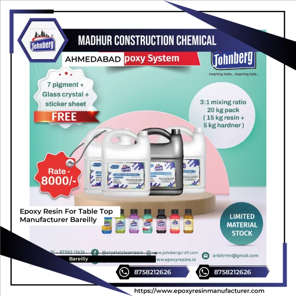Epoxy Resin For Table Top Manufacturer Bareilly