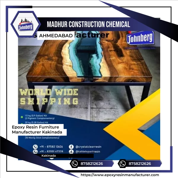 Epoxy Resin Furniture Manufacturer Kakinada