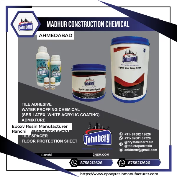Epoxy Resin Manufacturer Ranchi