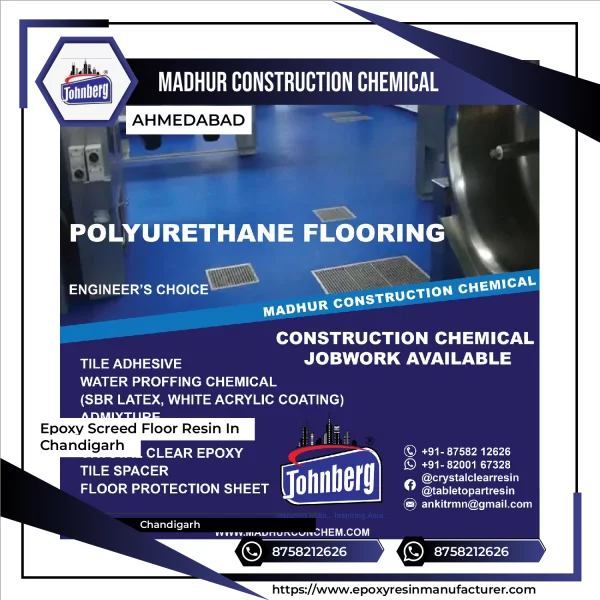 Epoxy Screed Floor Resin In Chandigarh