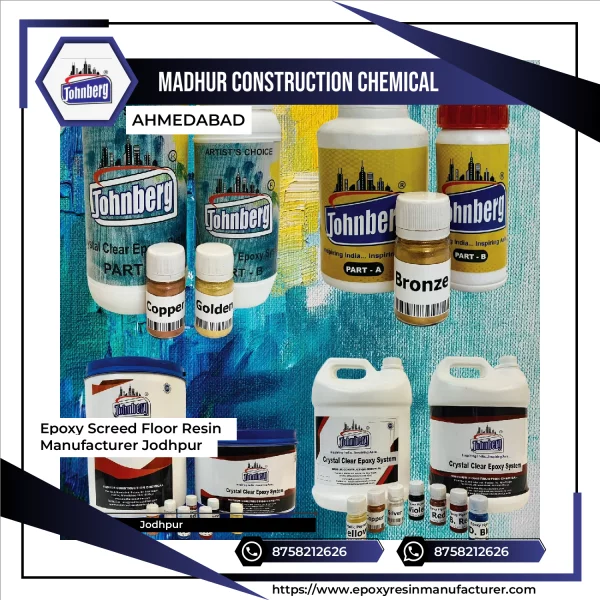 Epoxy Screed Floor Resin Manufacturer Jodhpur