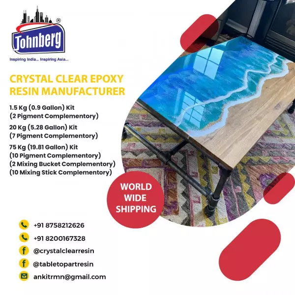 Epoxy Table Top Resin In Surat