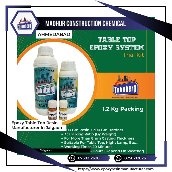 Epoxy Table Top Resin Manufacturer In Jalgaon