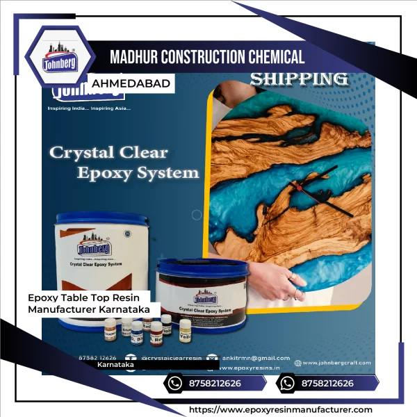 Epoxy Table Top Resin Manufacturer Karnataka