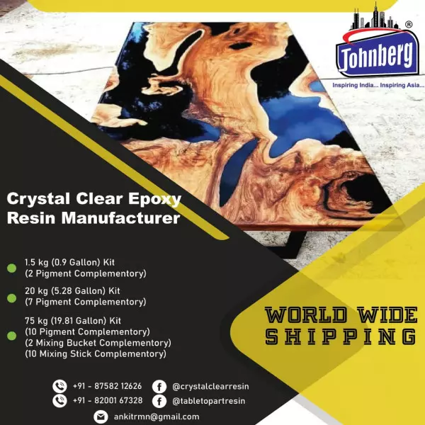 Epoxy Table Top Resin Supplier In Durg