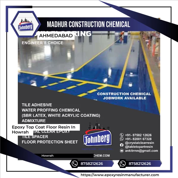 Epoxy Top Coat Floor Resin In Howrah