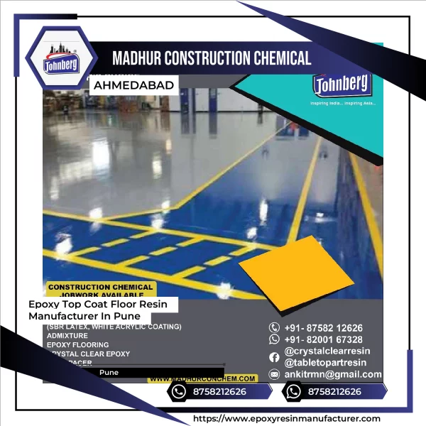 Epoxy Top Coat Floor Resin Manufacturer In Pune