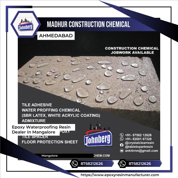 Epoxy Waterproofing Resin Dealer In Mangalore