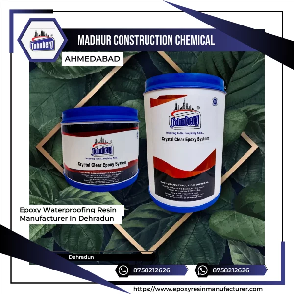 Epoxy Waterproofing Resin Manufacturer In Dehradun