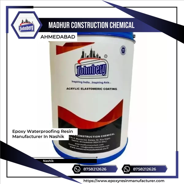 Epoxy Waterproofing Resin Manufacturer In Nashik