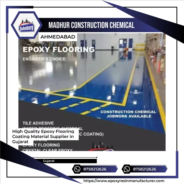 High Quality Epoxy Flooring Coating Material Supplier In Gujarat