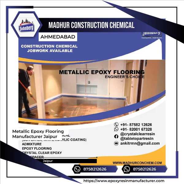 Metallic Epoxy Flooring Manufacturer Jaipur