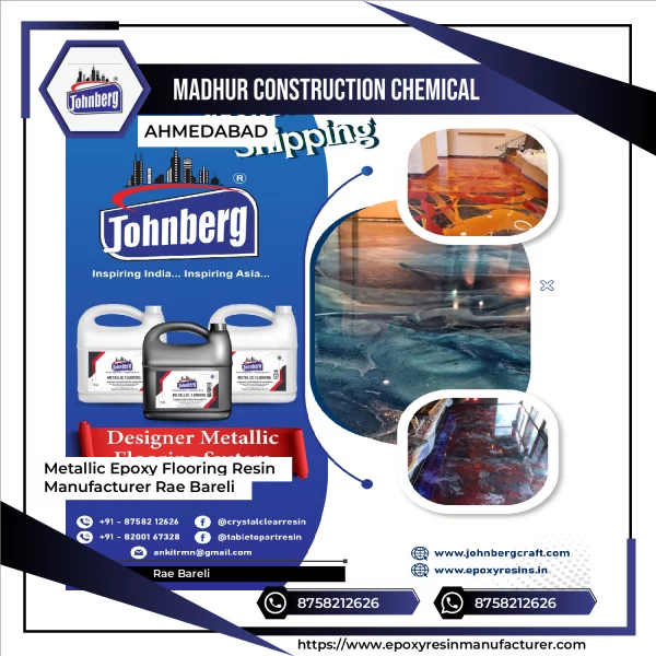 Metallic Epoxy Flooring Resin Manufacturer Rae Bareli