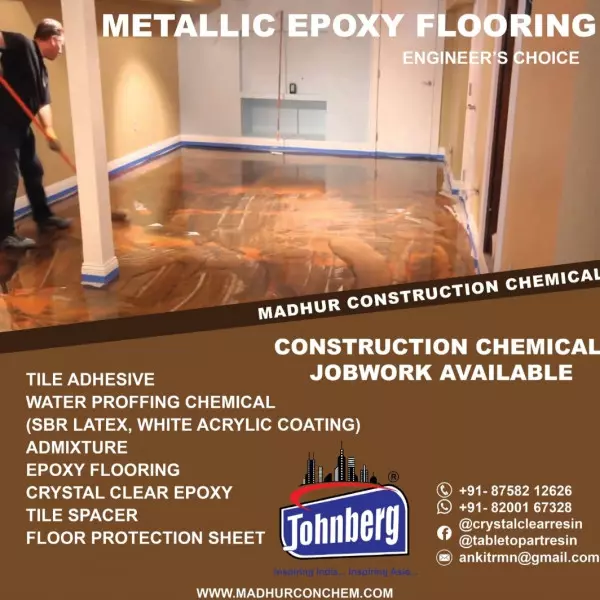 Metallic Epoxy Flooring Service Providers In Kerala