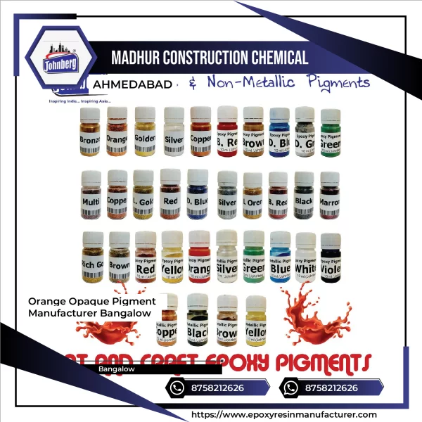 Orange Opaque Pigment Manufacturer Bangalow