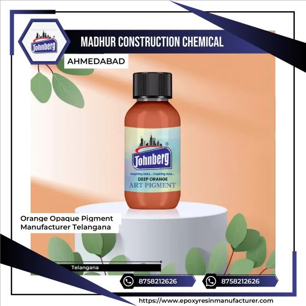 Orange Opaque Pigment Manufacturer Telangana