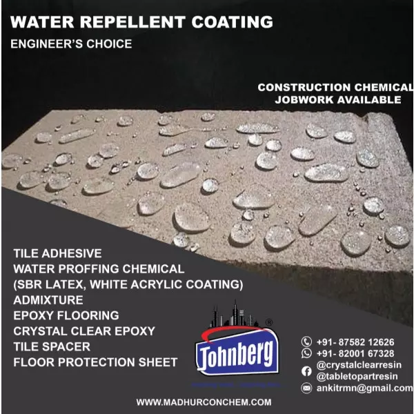 Water Repellent Coating Service Providers In Chhattisgarh
