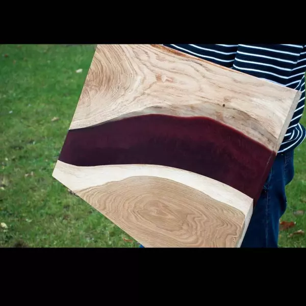 Wooden Epoxy Resin Table Top In Pune