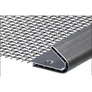 Close-up View Of Stainless Steel Wire Mesh Screen Showing Woven Pattern