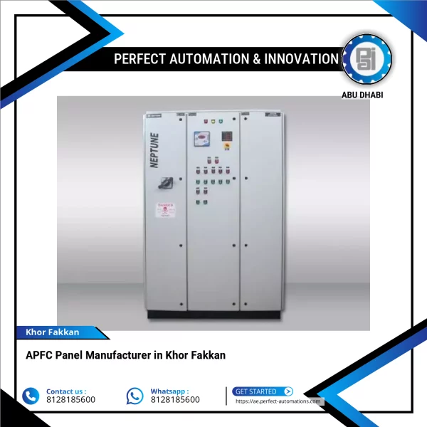 APFC Panel Designed For Efficient Power Factor Correction In Industrial Settings
