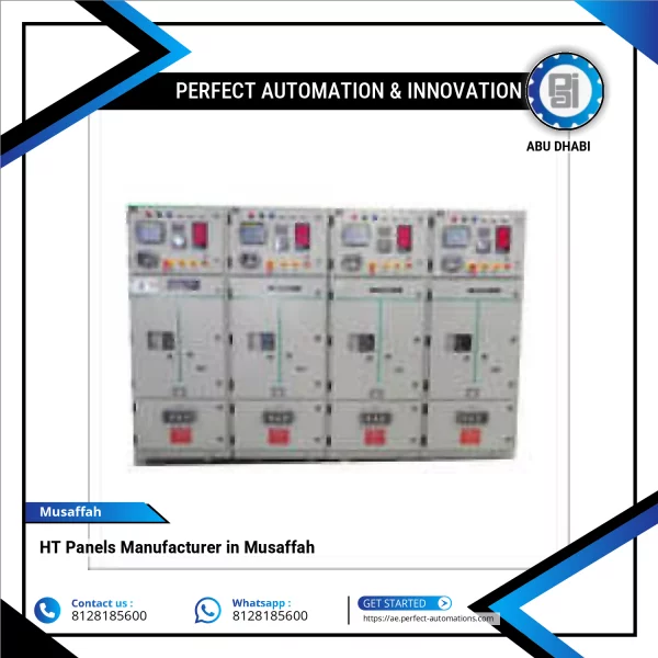 High Tension Electrical Panel Installed At An Industrial Site