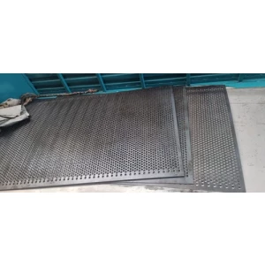 Perforated Stainless Steel Sheet Coil Showing Precise Hole Patterns