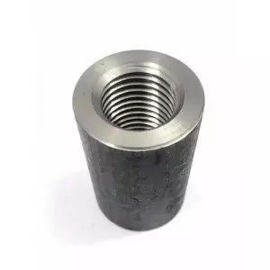 Steel TMT Coupler Threaded Mechanical Splicing System For Reinforced Bars