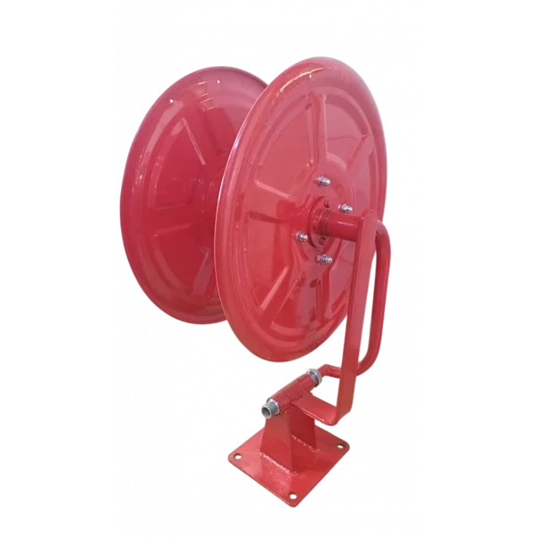 Heavy Duty Hose Reel Stand Made Of Thick Metal Frame With Mounting Brackets