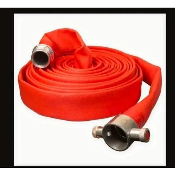 PVC Fire Hose Pipe Coiled Ready For Dispatch