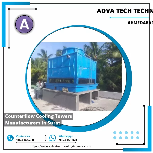 Counterflow Cooling Towers Manufacturers In Surat