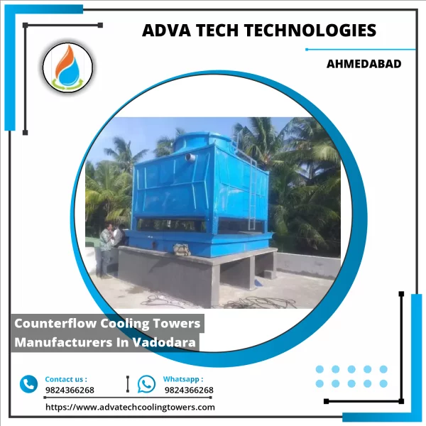 Counterflow Cooling Towers Manufacturers In Vadodara