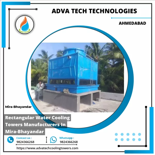 Rectangular Water Cooling Towers Manufacturers In Mira-Bhayandar