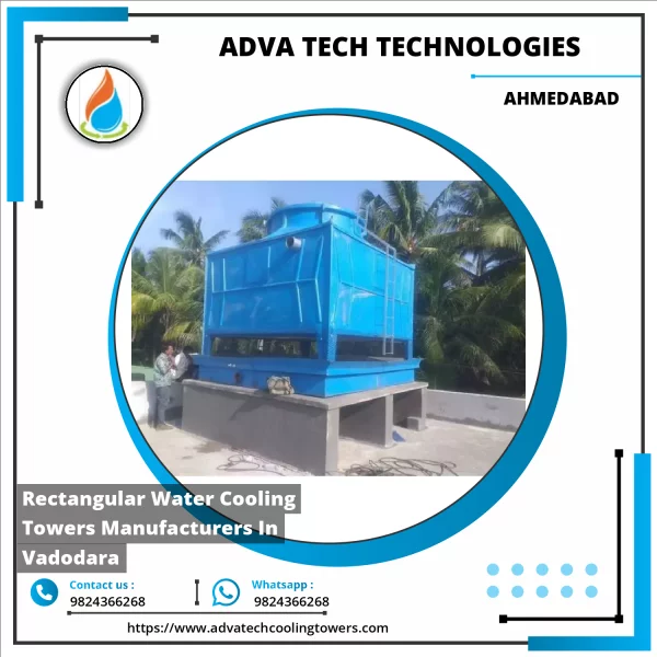 Rectangular Water Cooling Towers Manufacturers In Vadodara
