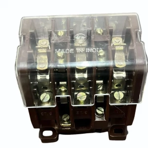 LT Power Contactor Installed Inside An Industrial Electrical Panel