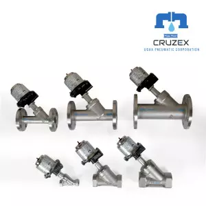 Industrial Control Valve Installed In Pipeline System